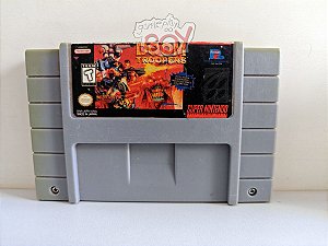 Cartucho Doom Troopers Paralelo - Super Nintendo - Seminovo