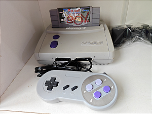 Super Nintendo Baby Original Com 1 Jogo