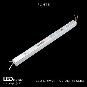 Fonte Driver Led IP20 Ultra Sim - Alpertone