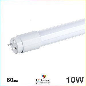 Lampada Tubular T8 10w 60cm 6500k Branco Frio Bivolt