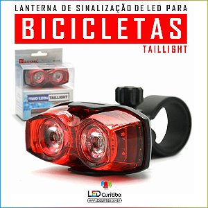 Sinalizador Traseiro Para Bicicletas, Pisca Alerta Para Bike