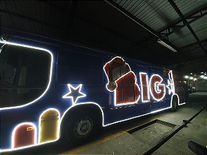 LED PARA CAMINHOES E ONIBUS NATAL PASCOA