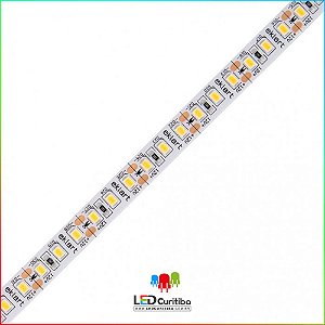 Fita LED 10W/m 2835 120Leds/m – IP65 Interno/Externo 12v 1000 Lúmens