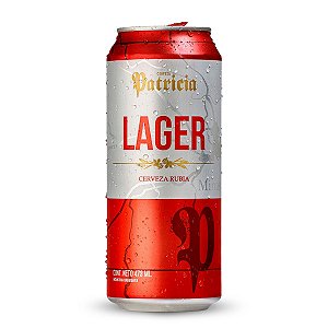 Cerveja Patricia Lager 473ml