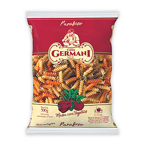 Massa Parafuso Com Vegetais Casa Germani 500G