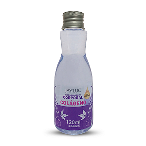 Óleo Desodorante Corporal Colágeno Jay Luc 120Ml, Hidratante Corporal Firmador E Perfumado, Roxo, Hidratação Intensa E E