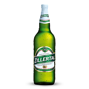 Cerveja Zillertal 970Ml, Cerveja Uruguaia Premium, Dourado Brilhante, Aroma Floral Com Notas De Lúpulo Alemão, Feita Com
