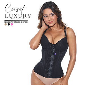 Corset Luxury Alta Costura Bojo com Renda