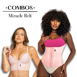 Cinta Faixa + Sutiã Modelador