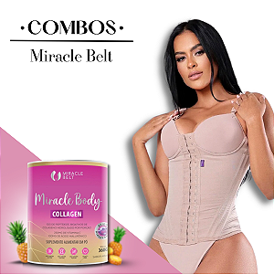 Cinta com Bojo + Miracle Body