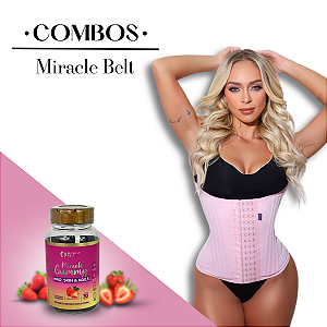 Cinta Faixa 4 Fechos + Miracle Gummy