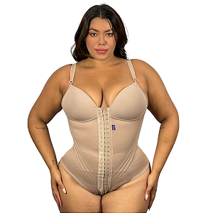 Cinta Modeladora Body com Bojo Plus Size