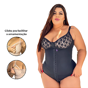 Body Amamentação Premium Plus Size