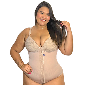 Body Bojo com Renda Premium Plus Size