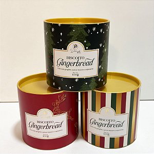 Biscoito Natal Gingerbread pote 100gr