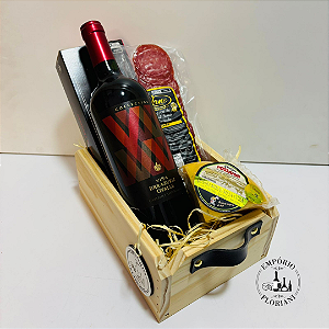 Cesta gourmet vinho 2