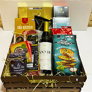 Cesta gourmet vinho 4