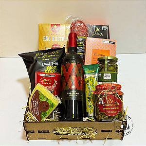 Cesta gourmet vinho 4