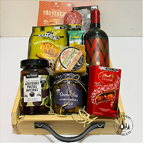 Cesta gourmet vinho 4