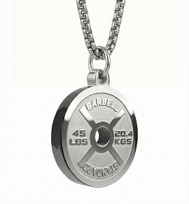 COLAR COM PINGENTE ANILHA NO PAIN NO GAIN