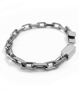 Pulseira Torion elite com fecho box aço inoxidável