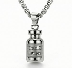 COLAR COM PINGENTE BUJÃO TREMBO