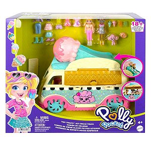 Playset e Mini Boneca - Polly Pocket - Casa do Lago da Polly