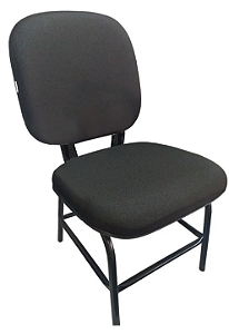 Cadeira Para Obeso Fixa Reforçada De Escritorio Até 180kg