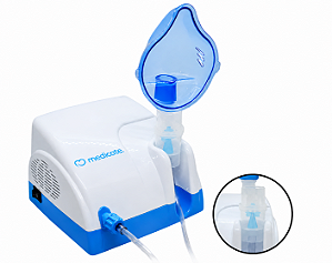 Inalador Nebulizador Md1000 Turbo Azul