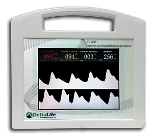 Monitor Cirúrgico Veterinário Dl430 Com 5 Parâmetros