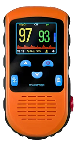 Oxímetro De Pulso Lepu Pc66b Com Sensor Adulto