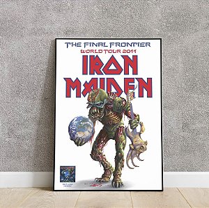 Placa decorativa Chorão Iron Maiden