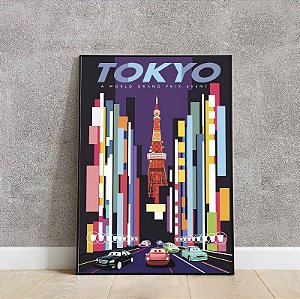 Placa decorativa Tokyo