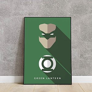 Placa decorativa Lanterna Verde