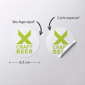 Etiquetas personalizadas - 6,5cm