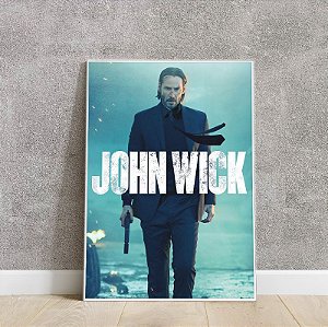 Placa decorativa John Wick