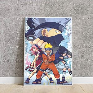 Placa decorativa Naruto