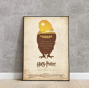 Placa decorativa Harry Potter