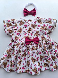 Vestido ursinho