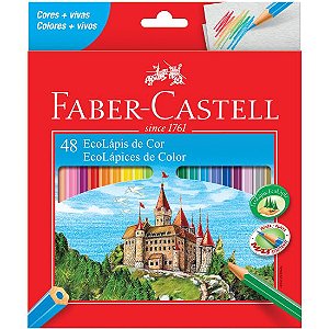 Lápis Cor Sextavado Faber Castell 48 Cores