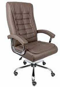 POLTRONA GIRATÓRIA PRESIDENTE  CRM  CAFE OR DESIGN 3321  C/BRAÇO