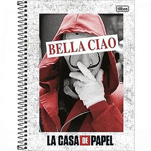 Caderno Universitário La Casa DE Papel 10x1 Tilibra