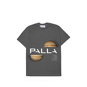 Camiseta Palla World Big Planet Cinza