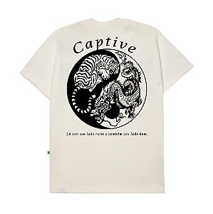 Camiseta Captive Equilibrio Off-White