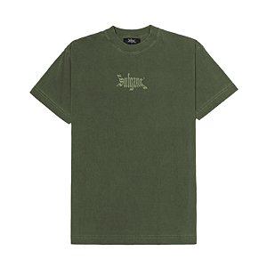 Camiseta Sufgang Basic Logo Glow In The Dark Verde