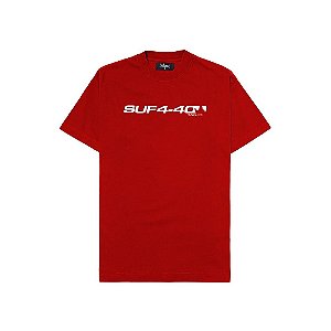 Camiseta Sufgang 4-40 Vermelha