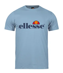Camiseta Ellesse Big Logo Azul Claro
