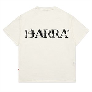 Camiseta Barra Crew Barra Logo Off White