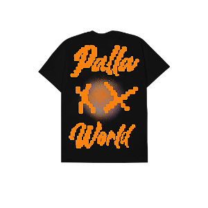 Camiseta Palla World Orange Trip Preta