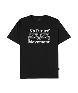 Camiseta No Future CDJ Preta